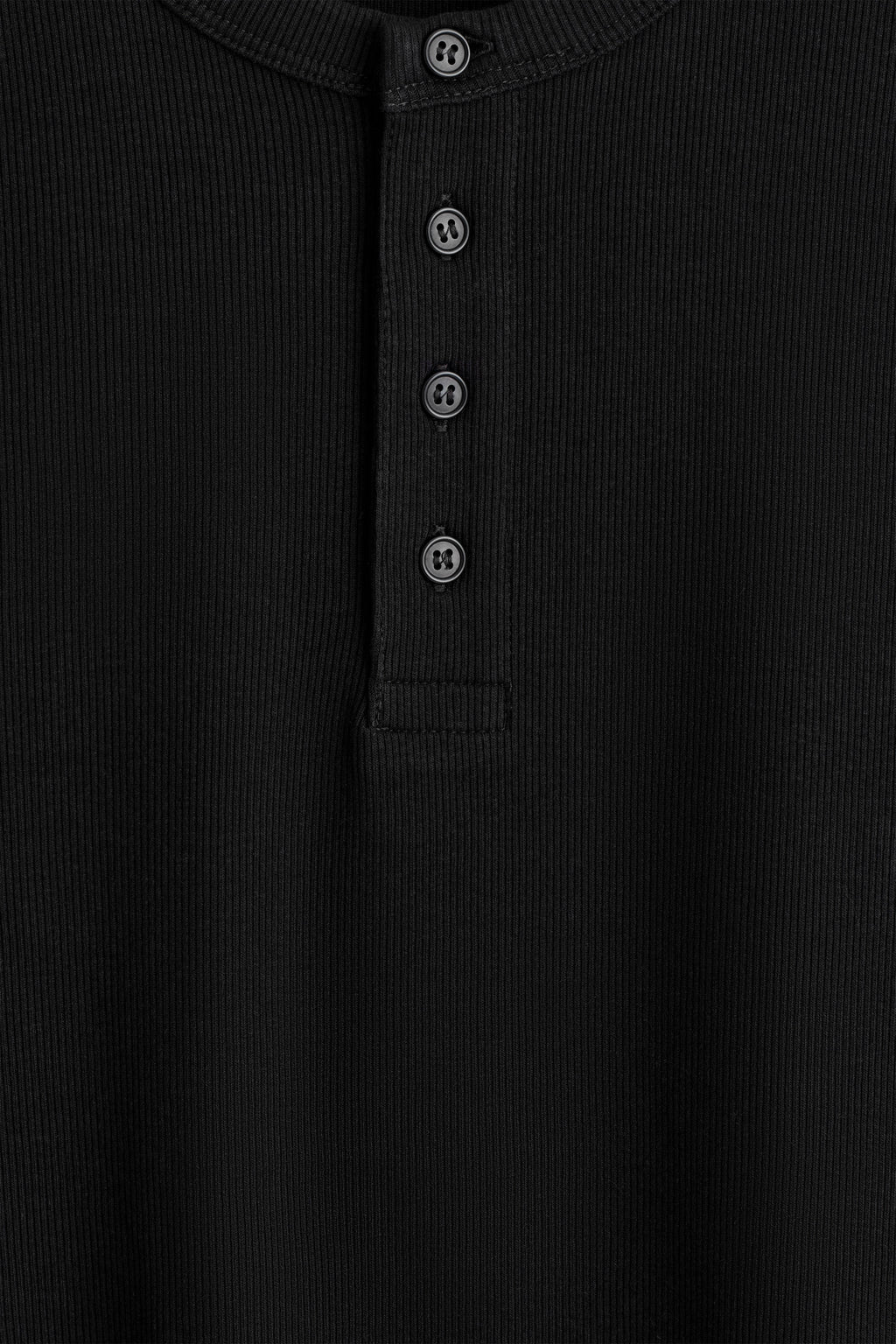 REFERENZ Lieferant (COS) - ribbed henley black, view 6