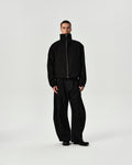 REFERENZ Lieferant (Yhone Slub) - Leinenhose schwarz
