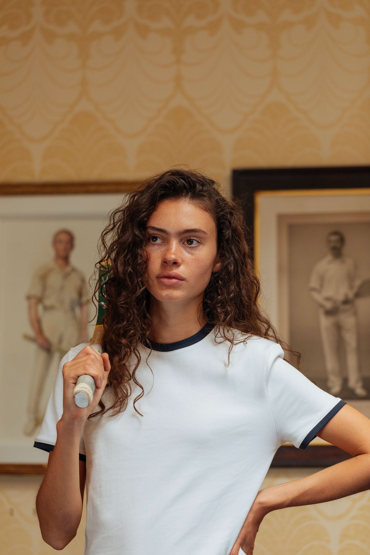 REFERENZ Lieferant (33mm Brando) - ringer tee white, view 13